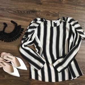 BAR III black and white stripes